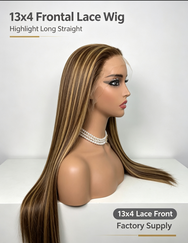 13x4 HD Glueless Lace Front Human Hair Wig