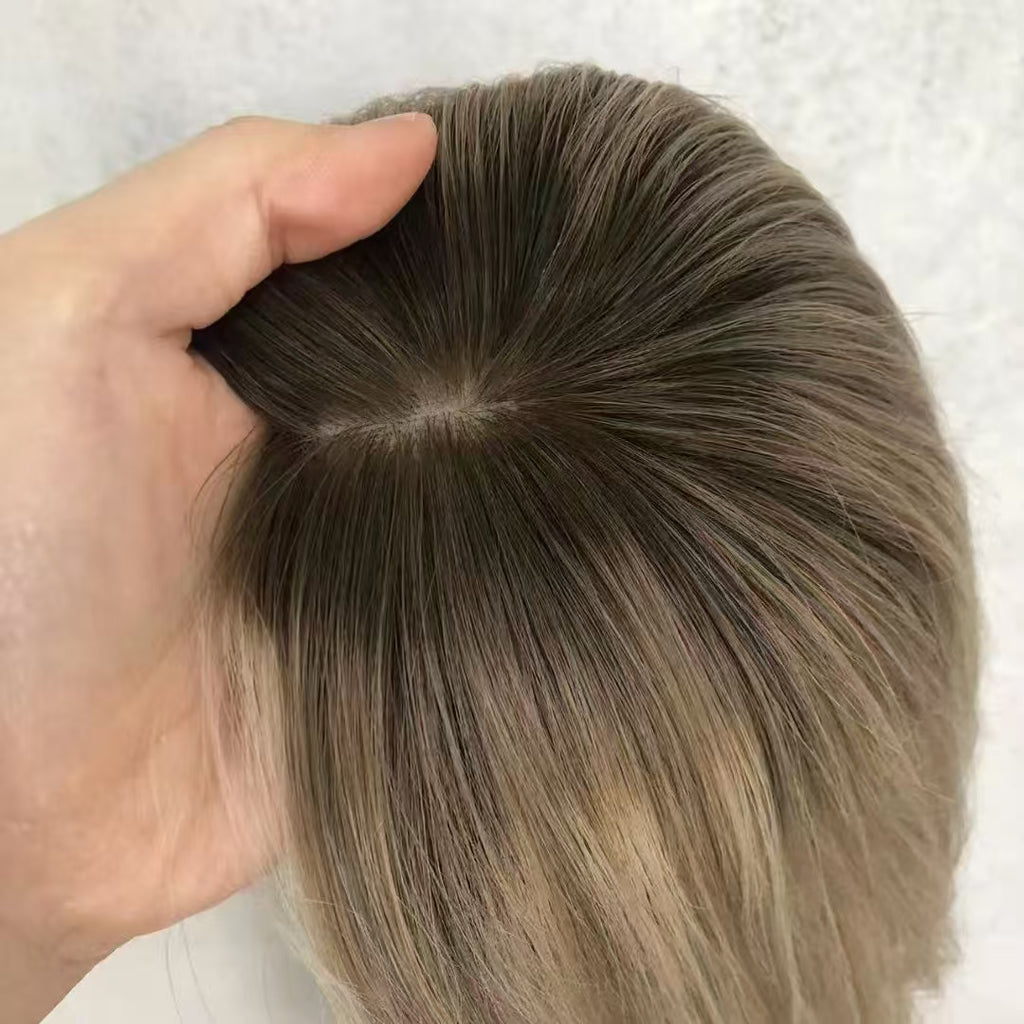 Jewish Silk Base Hand Tied Wig (Sheitel)