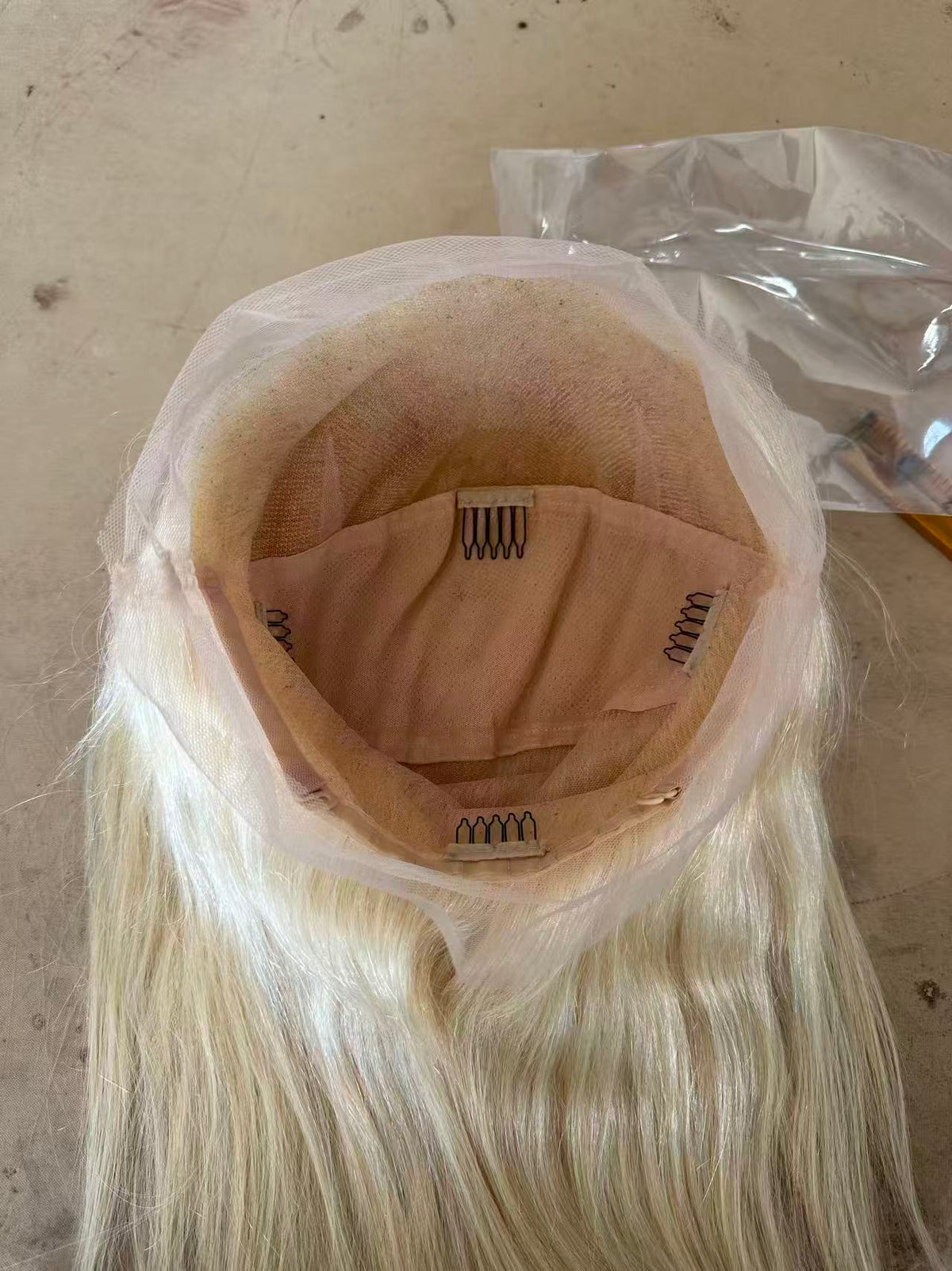 Full Lace Hand Tied Human Hair Wig