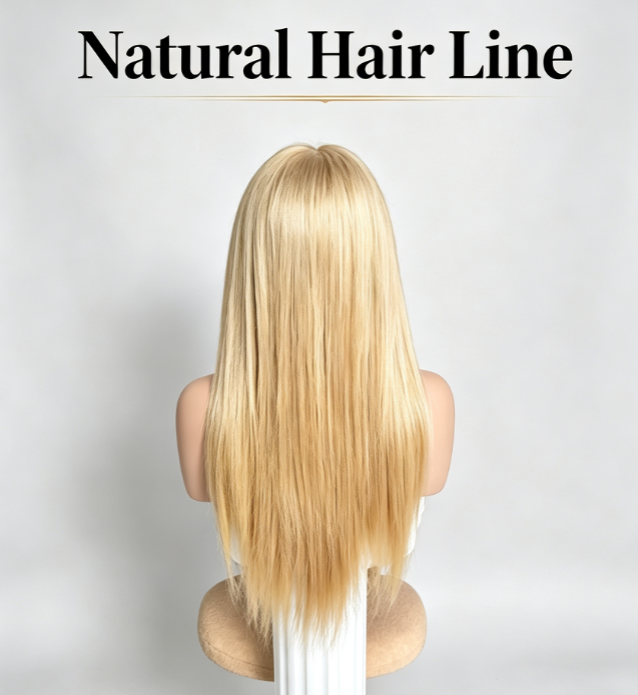 AA Machine Made Human Hair Wig