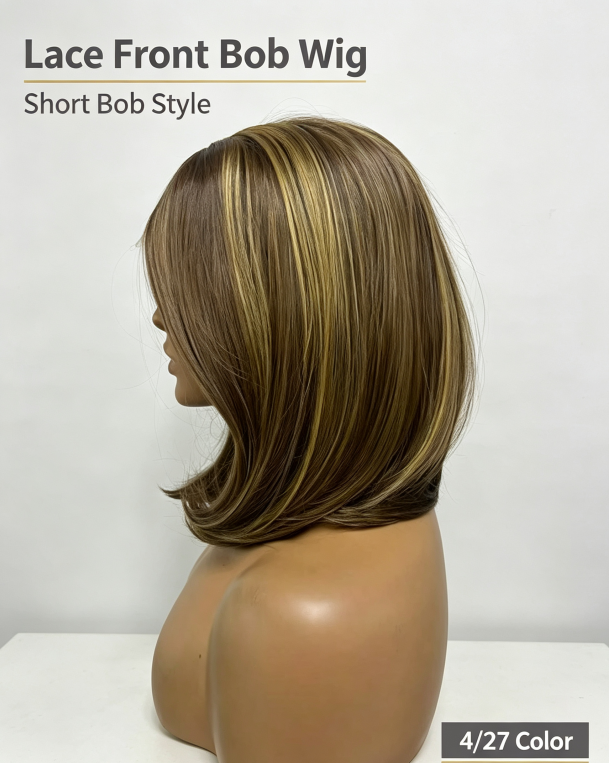 4x4 HD Glueless Lace Front Human Hair Wig