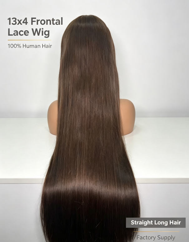 13x4 Transparent Lace Front Human Hair Wig