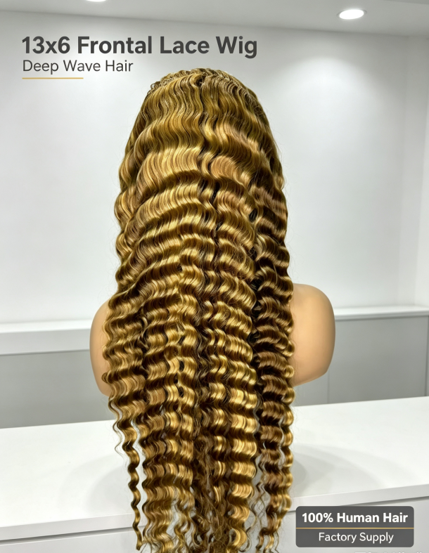 13x6 HD Glueless Lace Front Human Hair Wig
