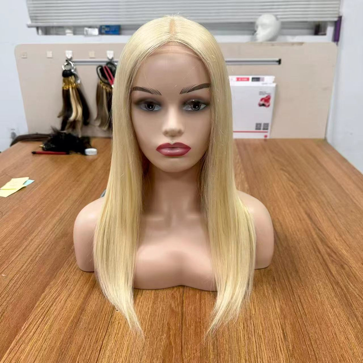 Machine Made Human Hair Topper